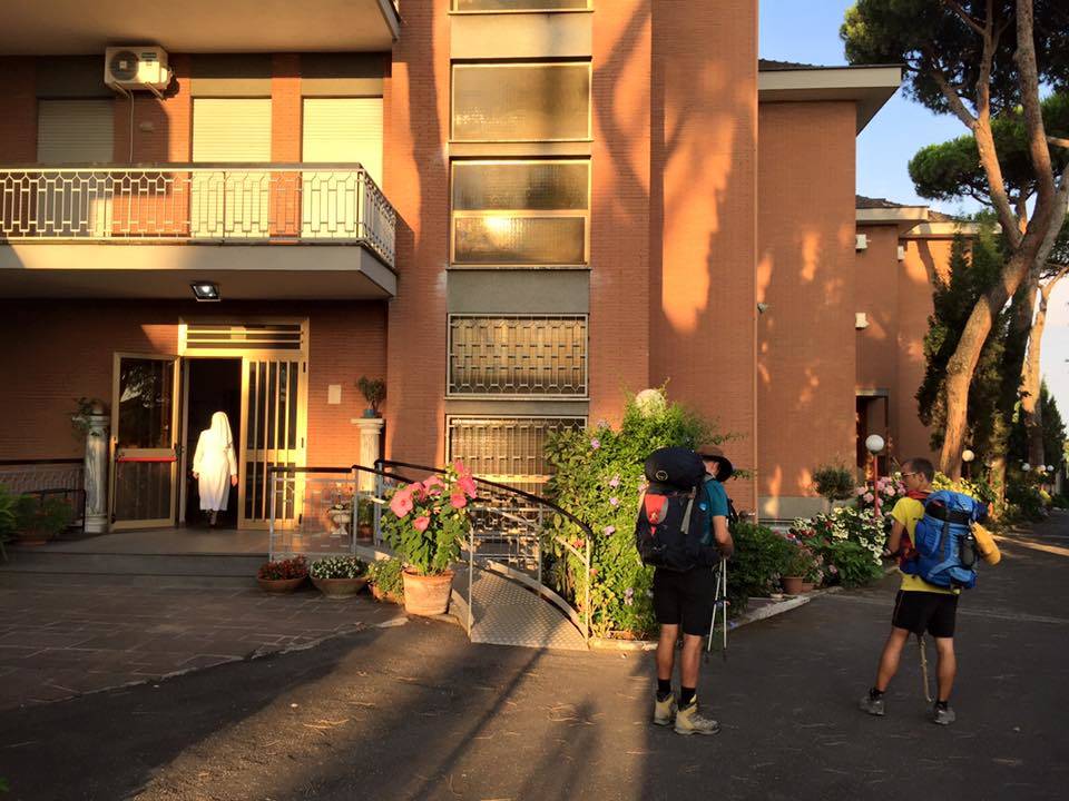 Via Francigena, l'arrivo a Roma