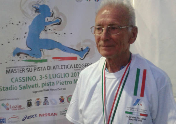 vincenzo Menafro podismo cassino master 80