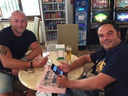 141 tour Brusimpiano: le persone