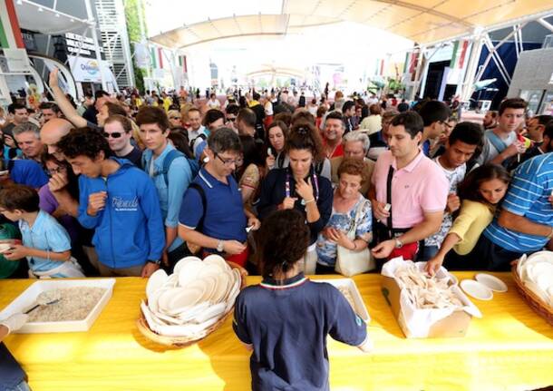 A Expo il risotto da record