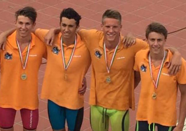 brebbia nuoto campionati italiani ragazzi