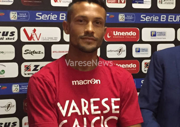 Calcio Varese presentazione Ignacio Pià