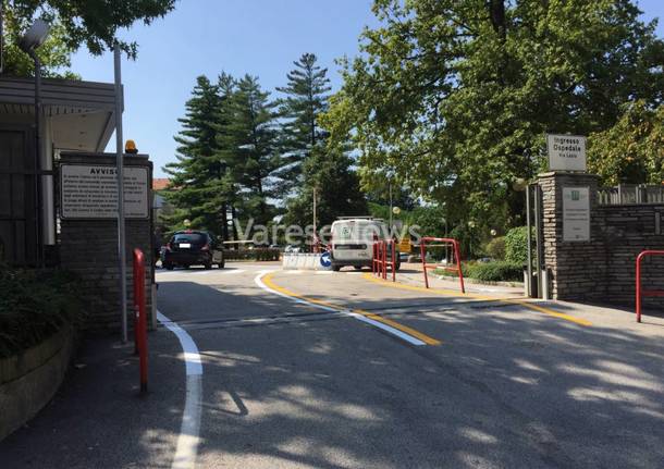 cambia l'ingresso all'ospedale di Varese