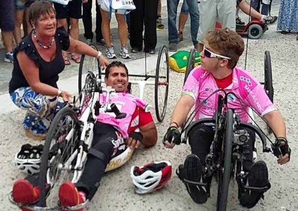 Dalla Sicilia a Expo con la handbike