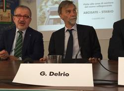 Delrio sui cantieri dell'Arcisate Stabio