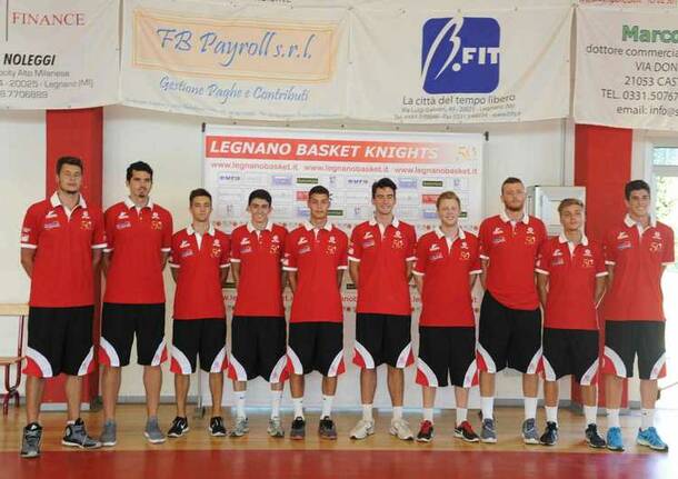 LEGNANO BASKET: PRESENTAZIONE 2015-2016