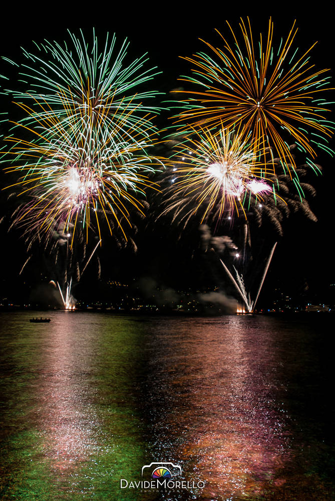 Fuochi d'artificio a Ranco
