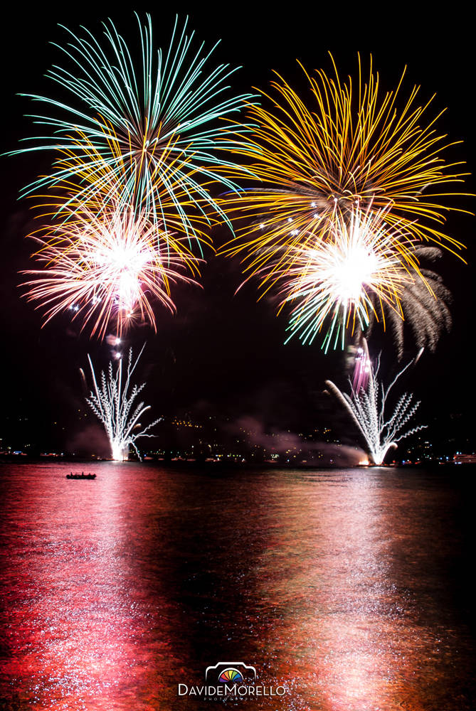 Fuochi d'artificio a Ranco