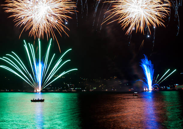 Fuochi d'artificio a Ranco