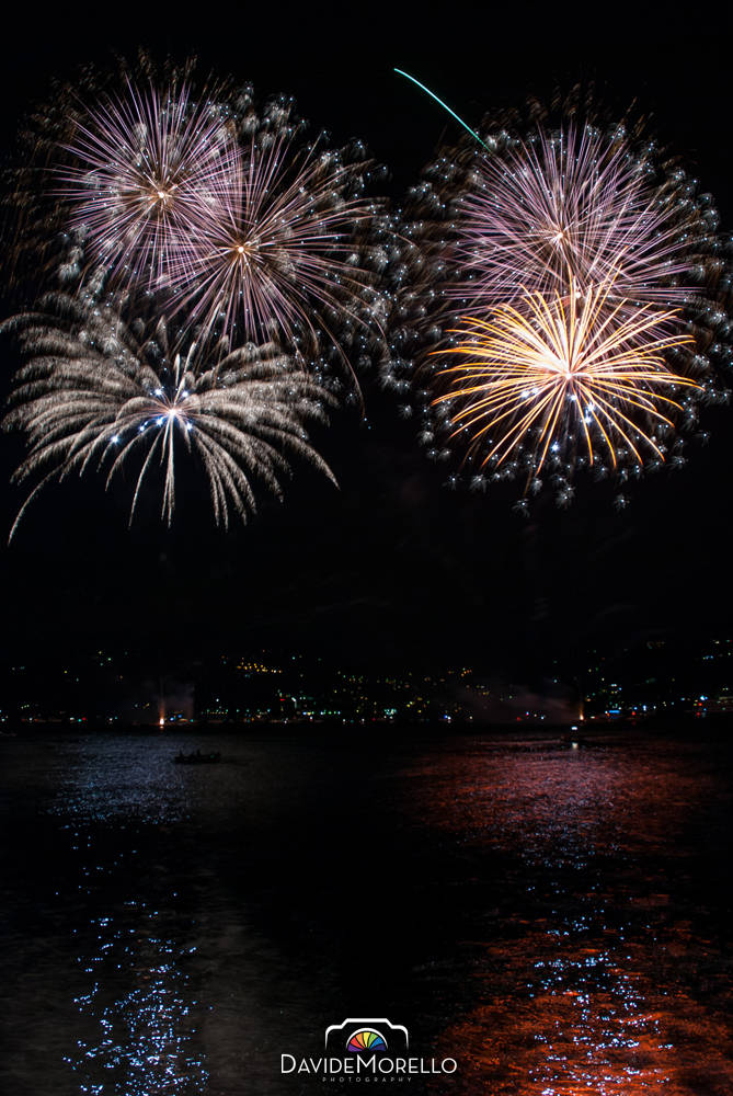 Fuochi d'artificio a Ranco