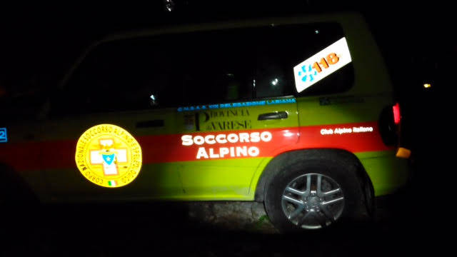 Gli uomini del soccorso alpino