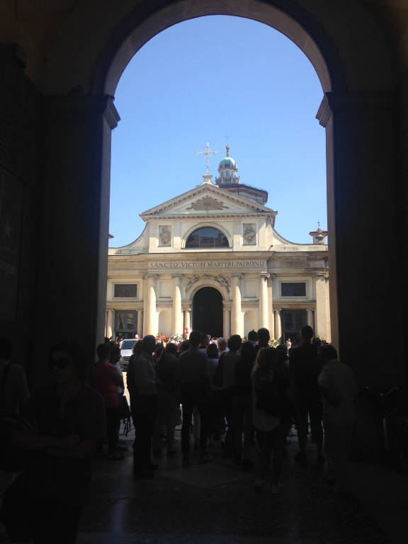 I funerali di Marco e Nicolò