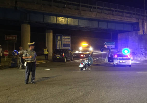 Incidente in via Gasparotto tra auto e vespa