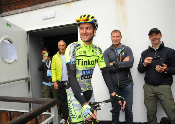Ivan Basso risale in bici