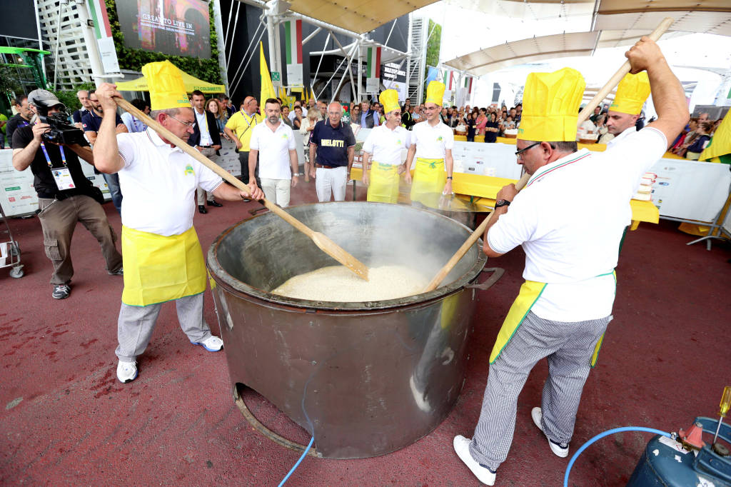 Mega risottata a Expo2015