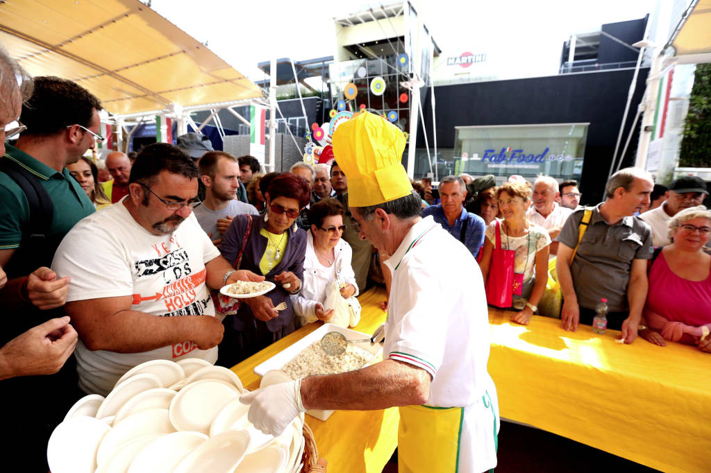 Mega risottata a Expo2015