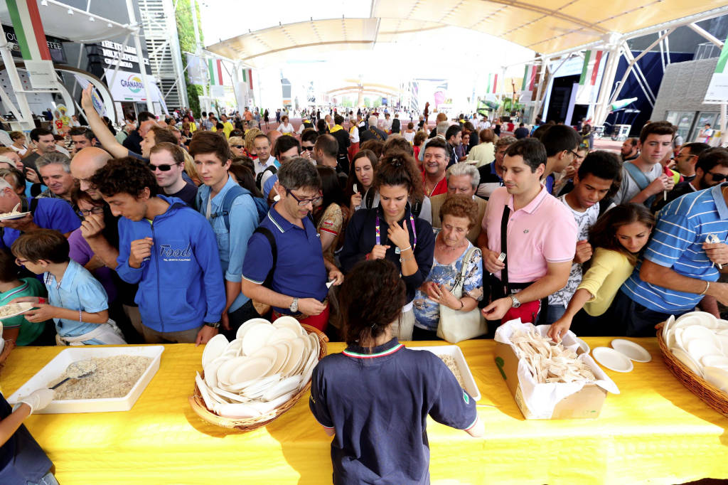 Mega risottata a Expo2015
