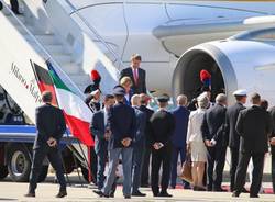 Merkel arrivo a Malpensa