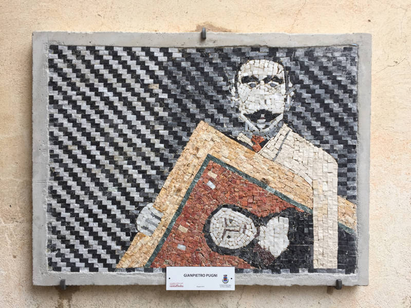 Mosaici a cadero, Maccagno