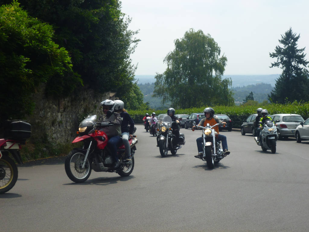 Moto raduno a Varese