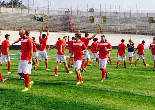 Primo allenamento per il nuovo Varese Calcio 1910