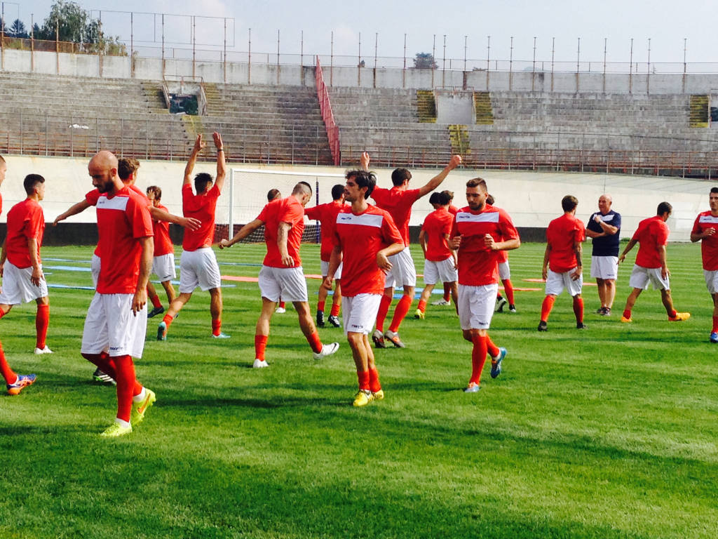 Primo allenamento per il nuovo Varese Calcio 1910