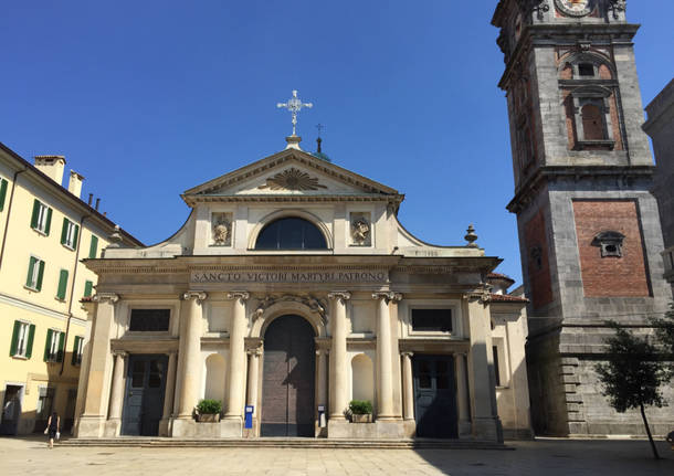 San Vittore Pronto per i funerali di Marco e Nicolò