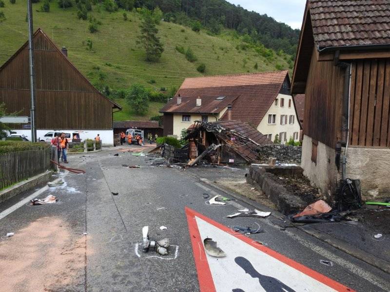Scontro tra due aerei in Svizzera