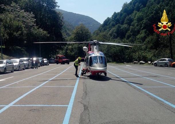 Vigili del fuoco Curiglia con Monteviasco 