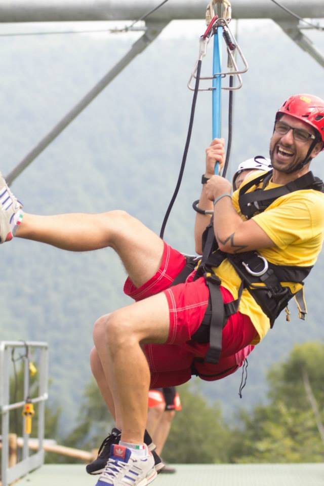 zip line lago maggiore