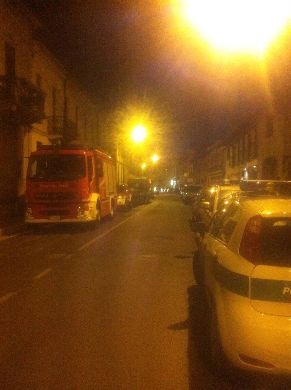 Bomba di Turbigo: evacuazione e spostamento