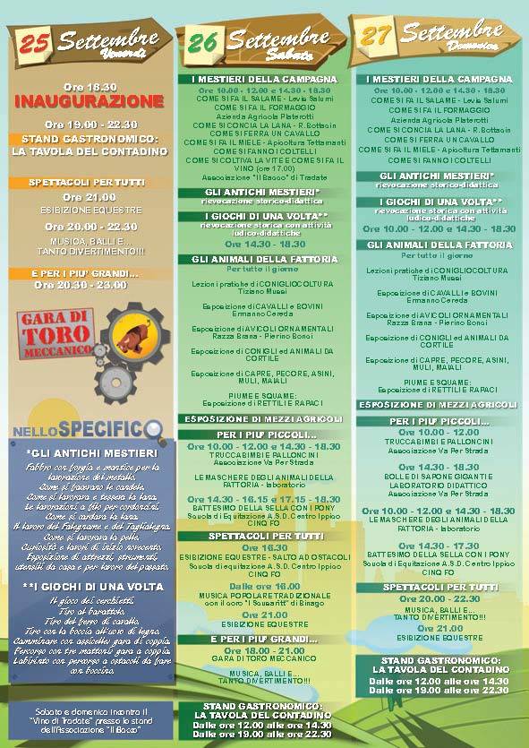 AgriExpoTradate - La Festa dell\'Agricoltore