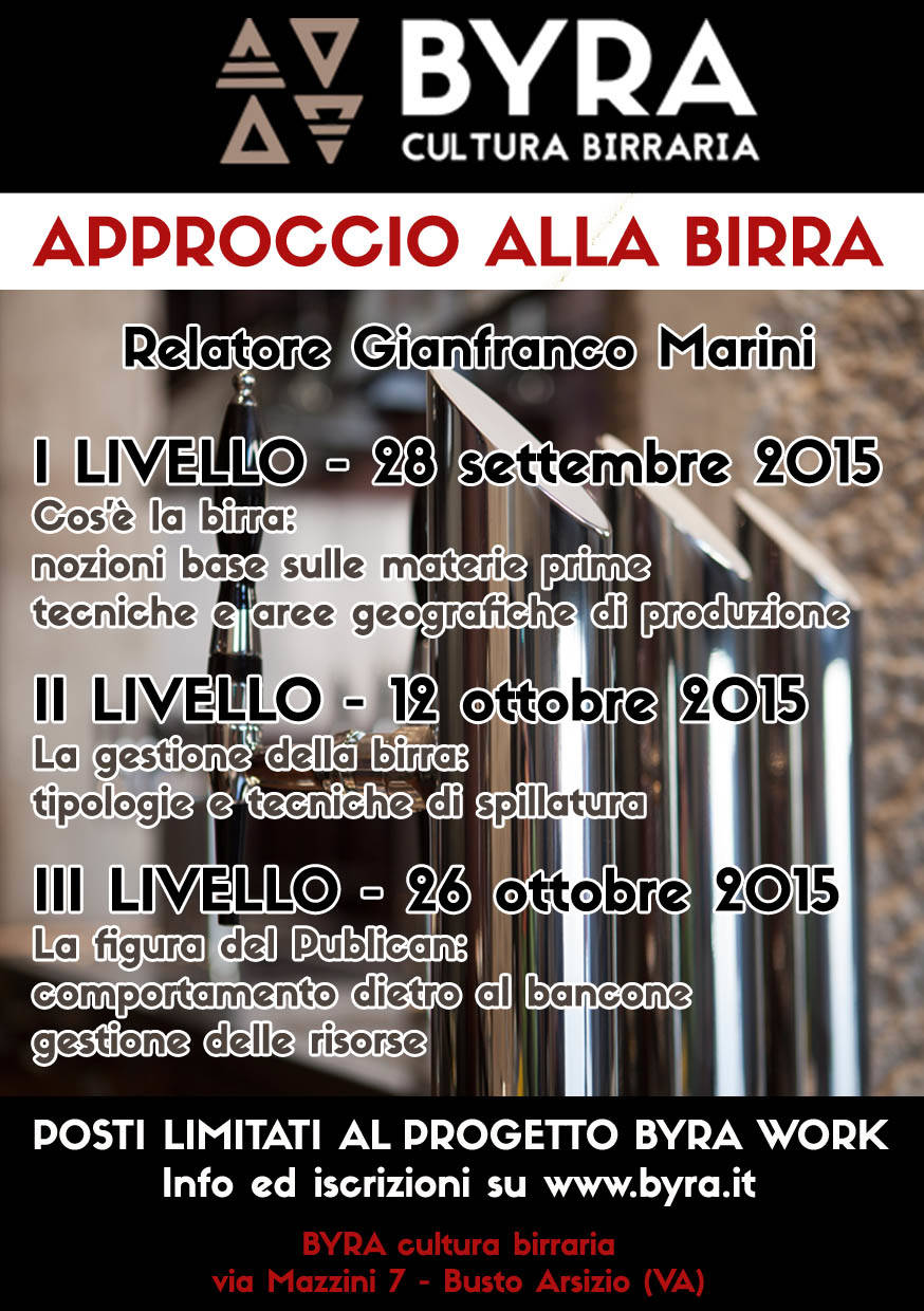 APPROCCIO ALLA BIRRA