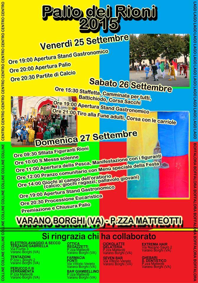 Palio dei Rioni 2015