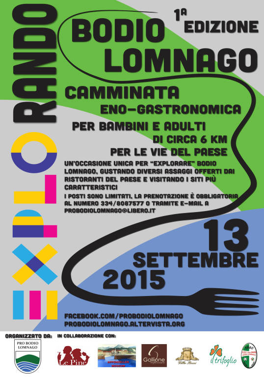 Explorando Bodio Lomnago - 1^ edizione