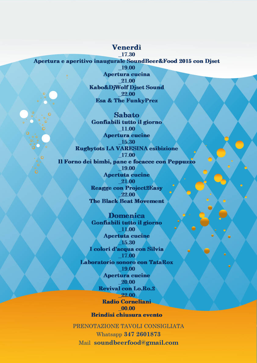 Sound Beer & Food 2015