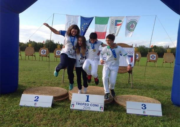 Trionfo Varesino alle finali di Tiro con l’Arco del Trofeo Coni