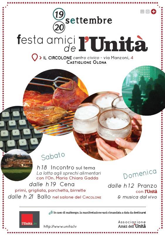 castiglione olona festa degli amici de l'unità