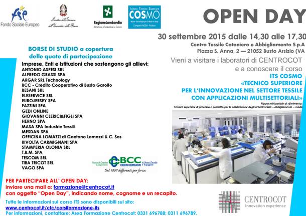 Corsi di alta specializzazione tessile