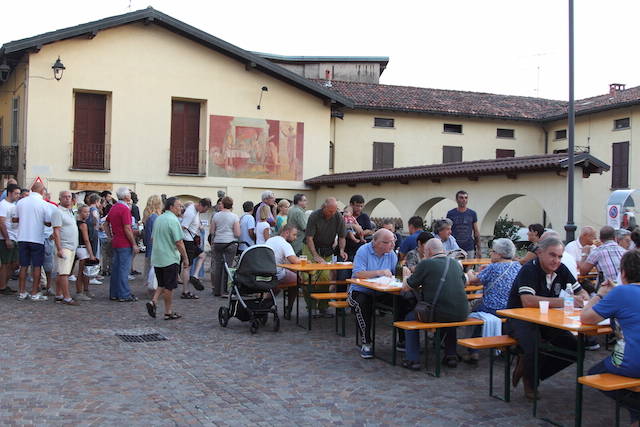 Gnocco Fritto in piazza a Gemonio - 2015