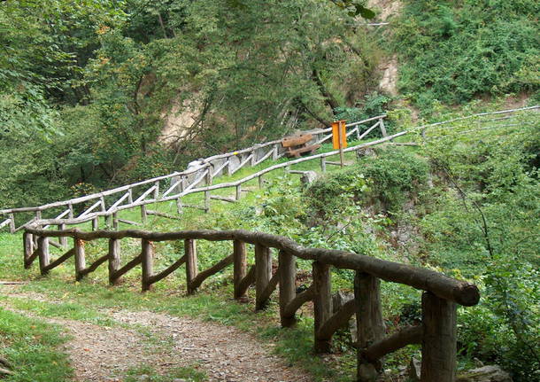 Il parco delle gole della Breggia