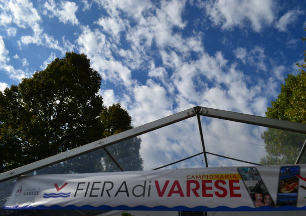 L'inaugurazione della Fiera di Varese