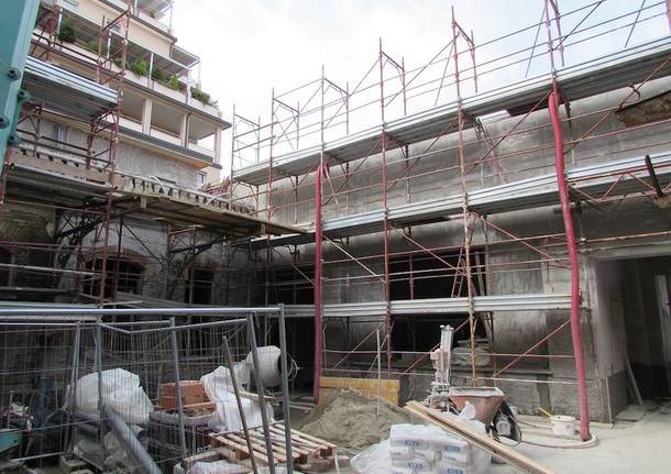 Cantiere della Casa di Francesco a Gallarate