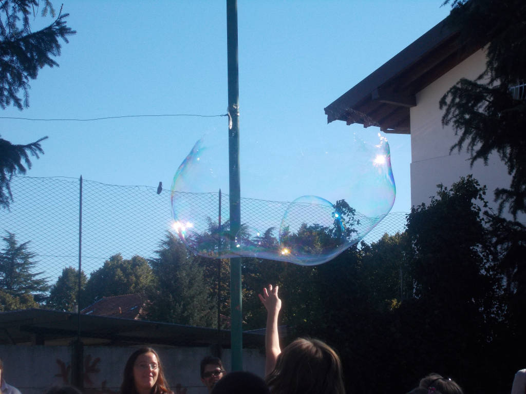 La festa per i 110 anni dell'asilo di Abbiate