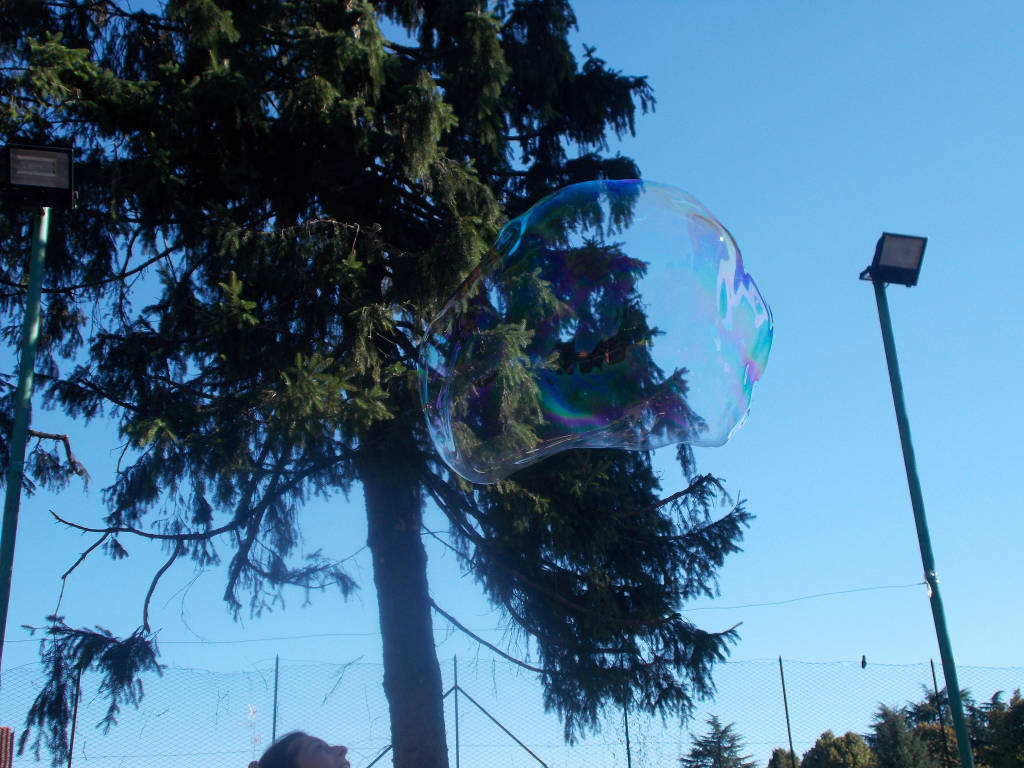 La festa per i 110 anni dell'asilo di Abbiate