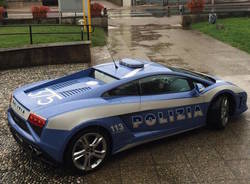 lamborghini polizia bisuschio