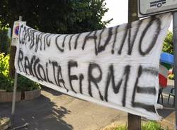 Lavena Ponte Tresa protesta contro i profughi