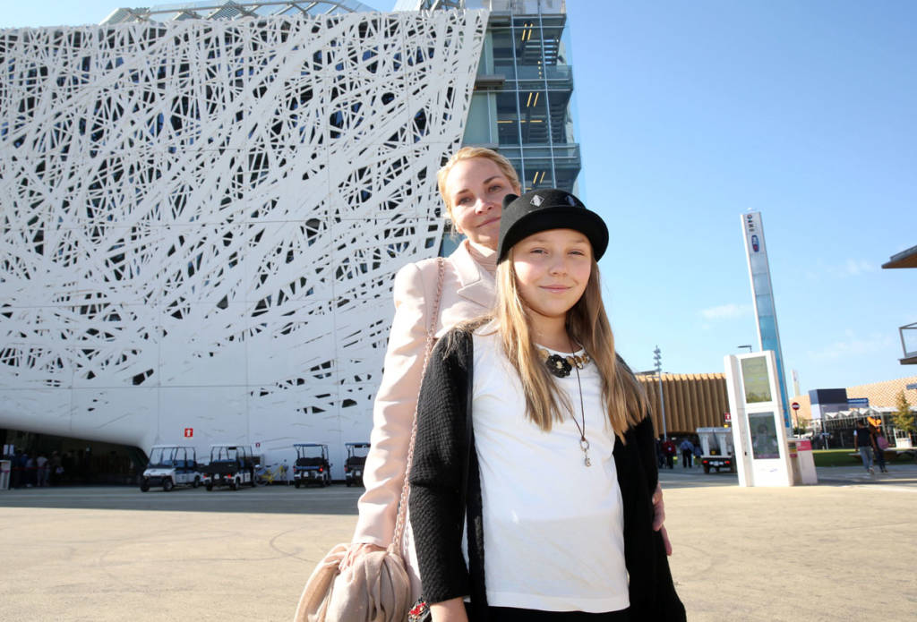 Le principesse del Liechtenstein a Expo