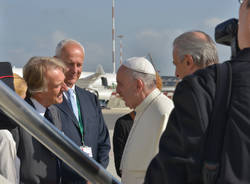 Papa Francesco e Luca cordero di Montezemolo