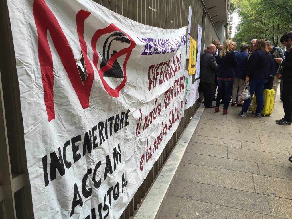 Protesta in regione Accam